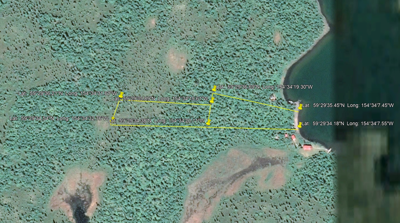 File T077 Adjoining Lots in Kakhonak Bay at Lake Iliamna (Sold 07